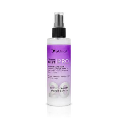 Спрей-термозахист  Soika SPF 20  Pro Thermo Mist  200мл