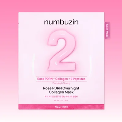 Нічна маска Numbuzin No. 2 Rose PDRN OverNight Collagen Mask