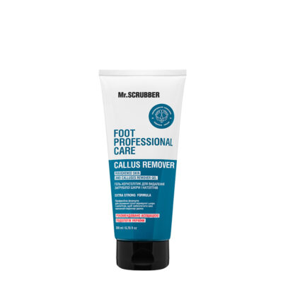 Гель-кератолітик для видалення загрубілої шкіри i натоптнів Mr.SCRUBBER Foot Professional Care, 200 мл