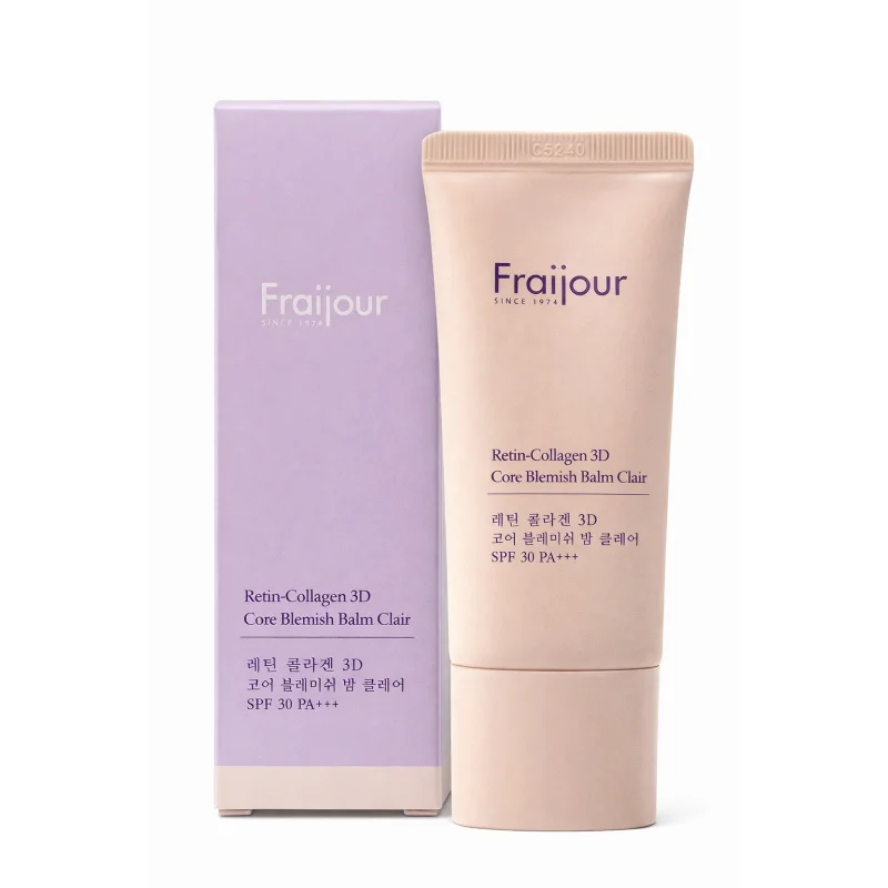 Легкий ВВ-крем з колагеном та ретинолом - Fraijour Retin-Collagen 3D Core Blemish Balm SPF 30 PA+++, 50мл
