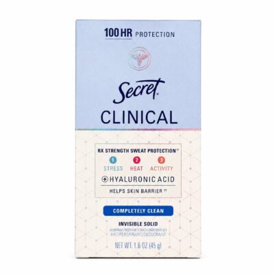 Дезодорант антиперспірант Secret Clinical Completely Clean 100 Hr 45 g