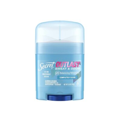 Дезодорант антиперспірант Secret Outlast Sweat & Odor Completely Clean 14g