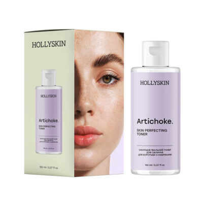Охолоджувальний тонер для обличчя HOLLYSKIN Artichoke. Skin Rerfecting Toner, 150 мл