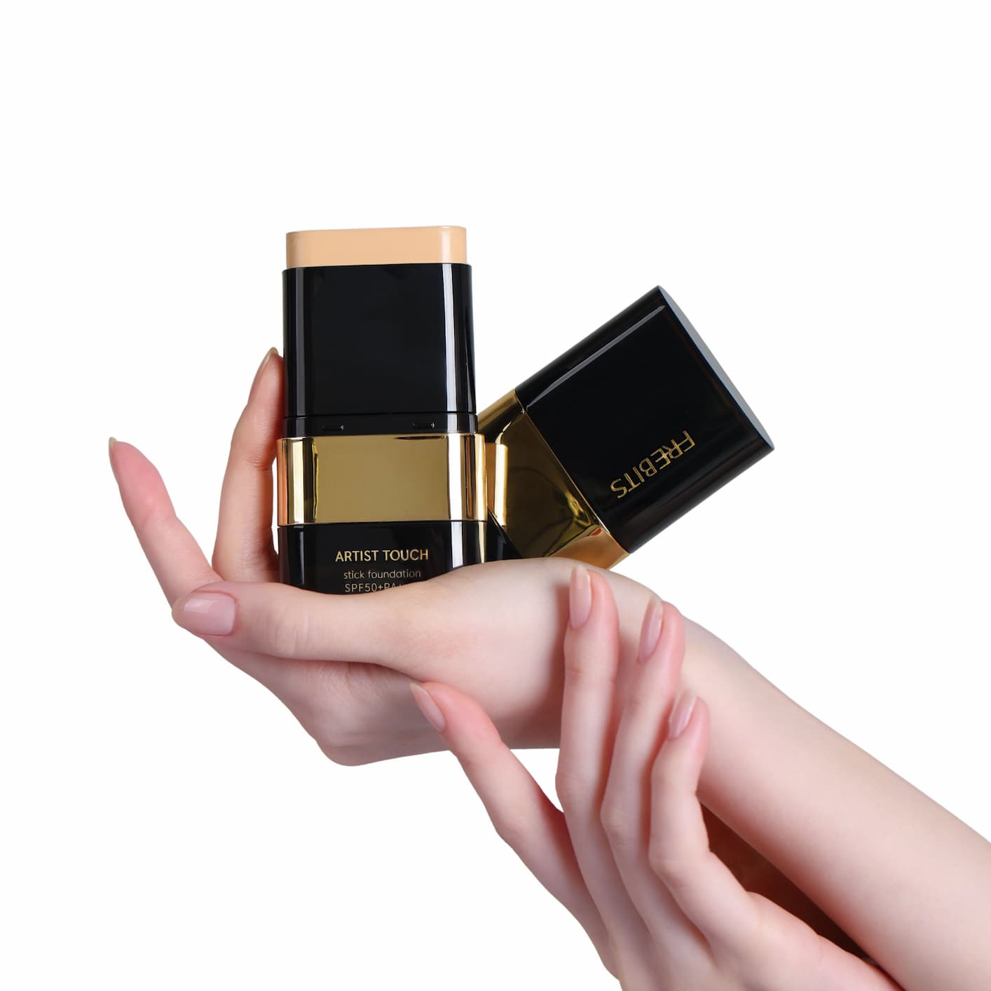 Сонцезахисний стік для обличчя з тоном FREBITS ARTIST TOUCH STICK FOUNDATION SPF50+PA++++
