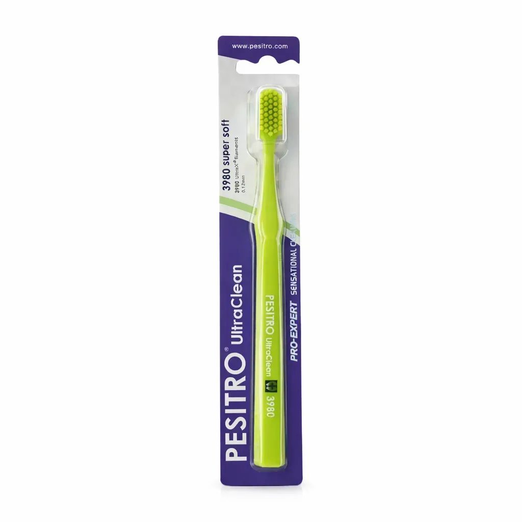 Доросла зубна щітка Pesitro 3980 Super Soft (зелена)