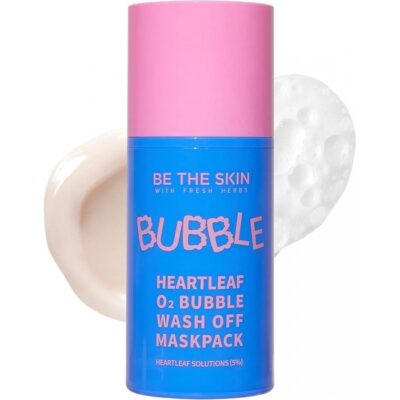 Бульбашкова очищувальна маска для обличчя Be The Skin Renew Heartleaf O2 Bubble Wash Off Maskpack, 50 g