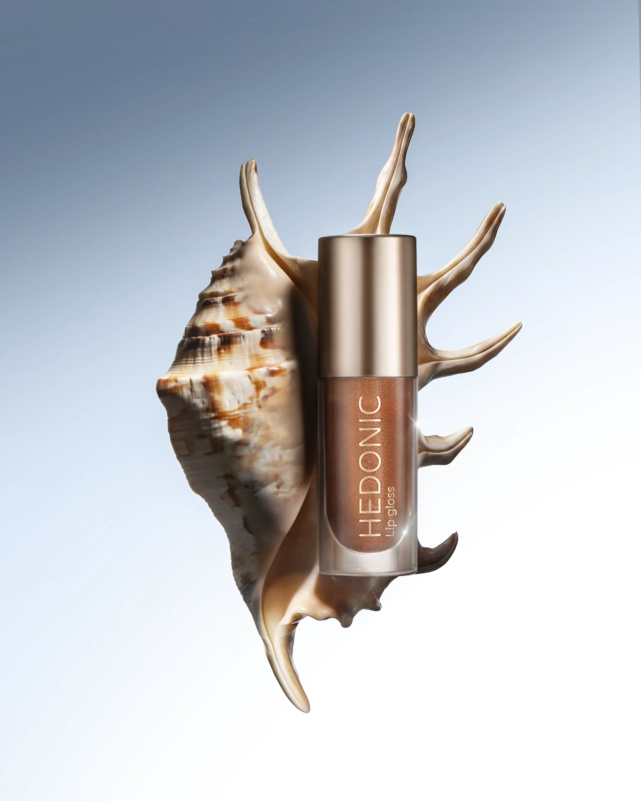 Блиск для губ HEDONIC Peptide Lip Gloss “Golden hour” limited edition