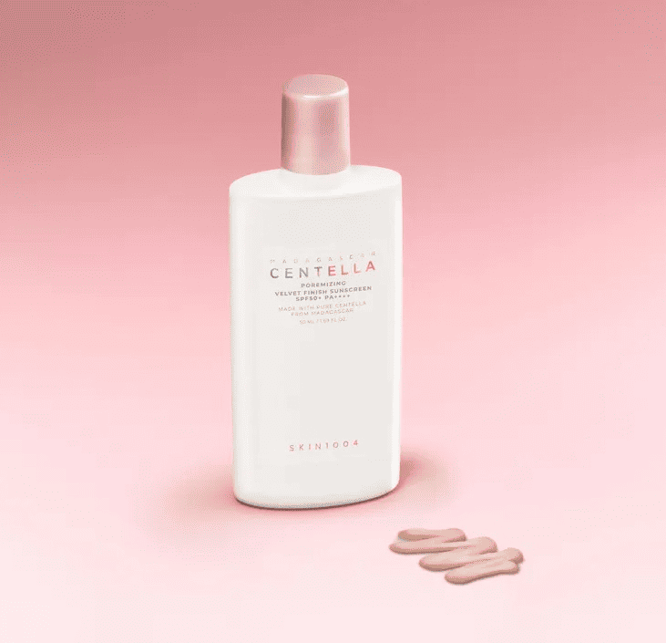 Тонуючий сонцезахисний крем SPF50+ PA++++ SKIN1004 - Centella Poremizing Velvet Finish Sunscreen 50ml