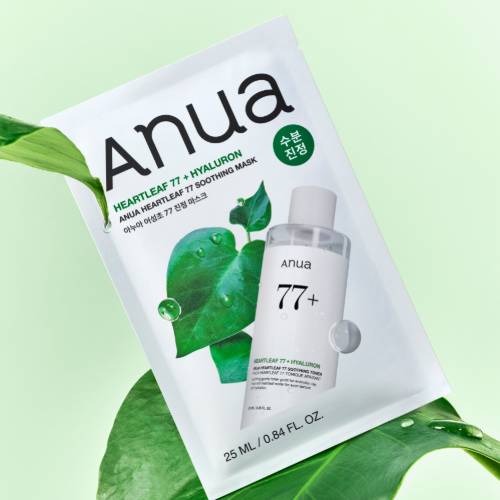Заспокійлива тканинна маска ANUA Heartleaf 77 Soothing Mask 25ml