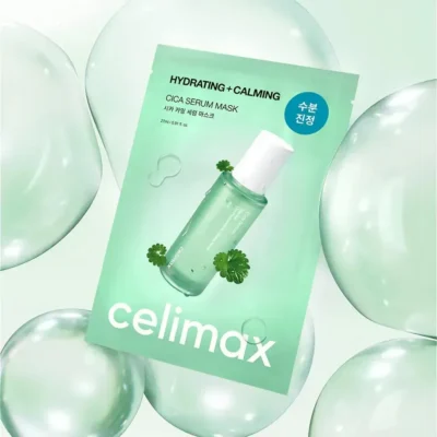 Заспокійлива тканинна маска  з центелою Celimax Hydrating + Calming Cica