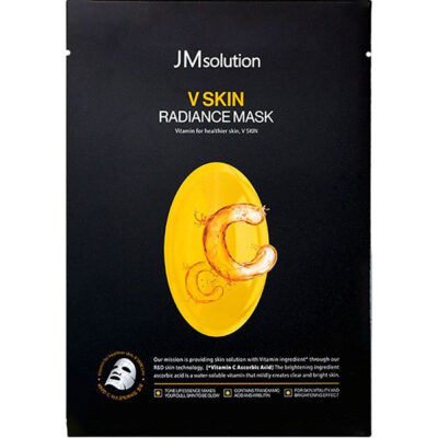 Ревіталізуюча тканинна маска для обличчя з вітаміном С JMsolution V Skin Radiance Mask Vitamin C, 30ml