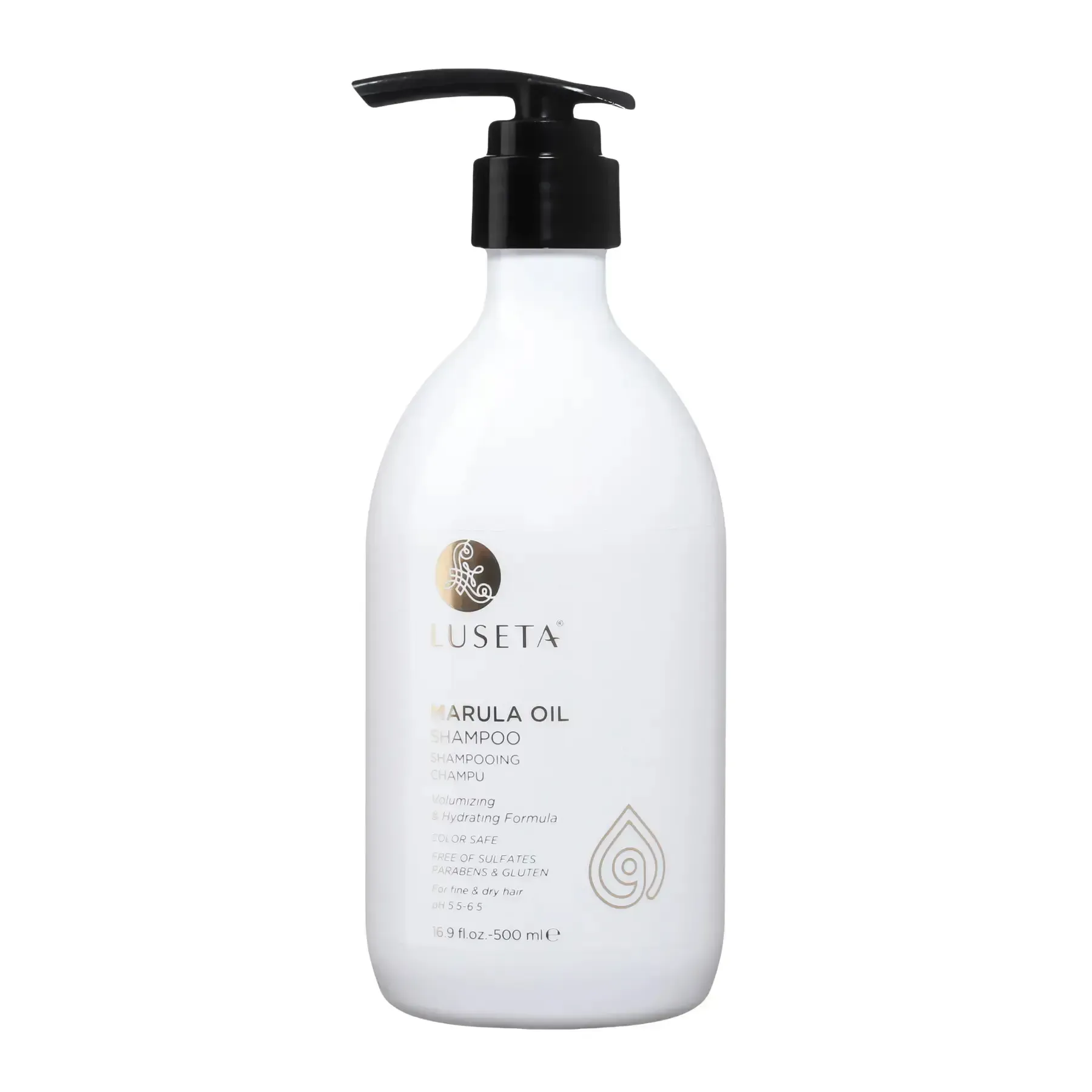 Шампунь зволожуючо-живлячий Luseta Beauty Marula Oil 500 мл