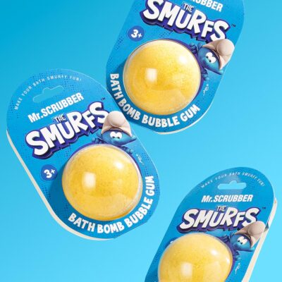 Бомбочка для ванни The Smurfs Bubble gum Mr.SCRUBBER