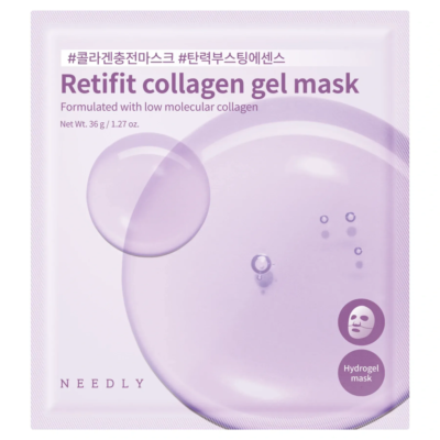 Гідрогелева маска з колагеном та ретинолом  Needly Retifit Collagen Gel Mask