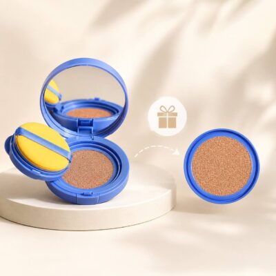 Адаптивний сонцезахисний кушон MODAY AIR CUSHION BB CREAM SPF 50+PA+++ з ніацинамідом та пантенолом, 15 грам