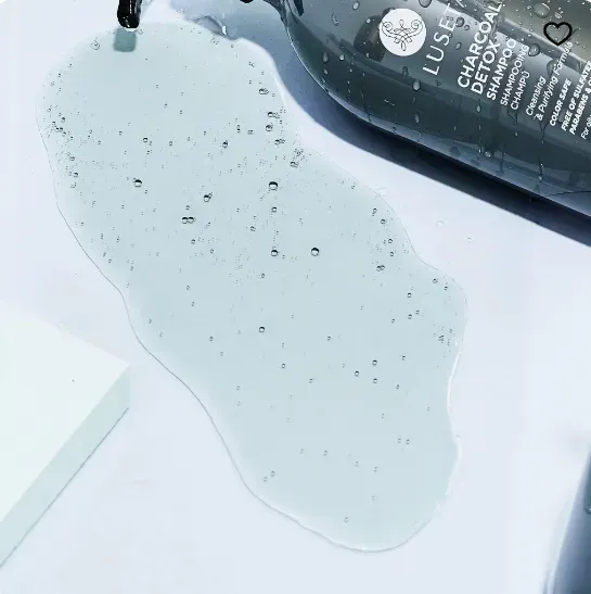 Шампунь для жирного волосся Luseta Beauty Charcoal Detox 500 мл