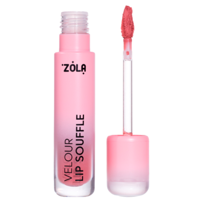 Оксамитова матова помада ZOLA VELOUR LIP SOUFFLE 01 ROSE DREAM