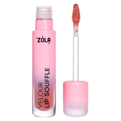 Оксамитова матова помада ZOLA  VELOUR LIP SOUFFLE 04 NUDE HAZE