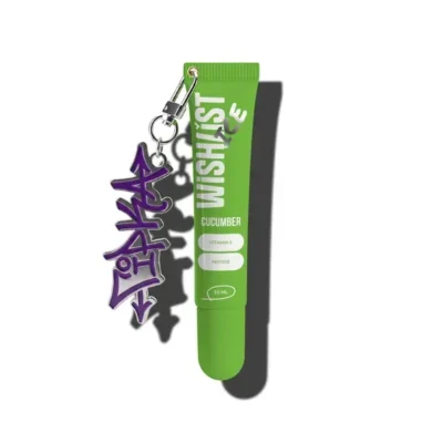 Бальзам блиск WISHLiST + Кажанна CUCUMBER ICE з брелоком "ГіркА" 10 мл