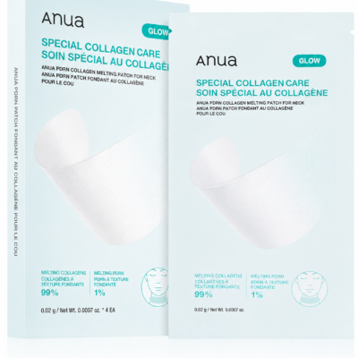 Патчі для шиї із розплавним колагеном і PDRN ANUA PDRN Collagen Melting Patch For neck 