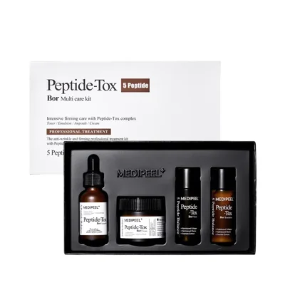 Набір для обличчя medi peel peptide tox 5 peptide bor multi care kit 4 шт