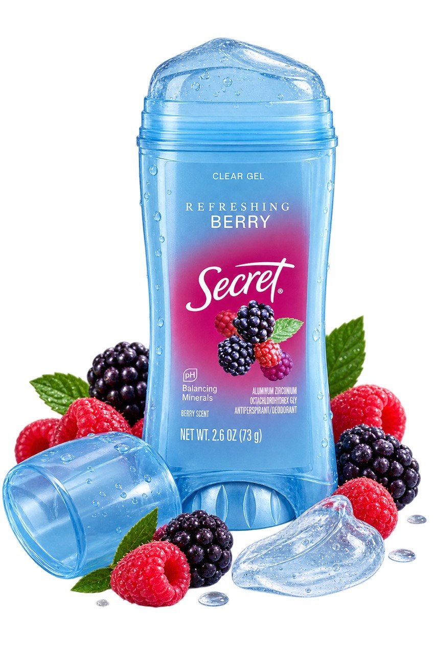 Дезодорант гелевий Secret 48 Hour Clear Gel Deodorant Refreshing Berry, 73 g
