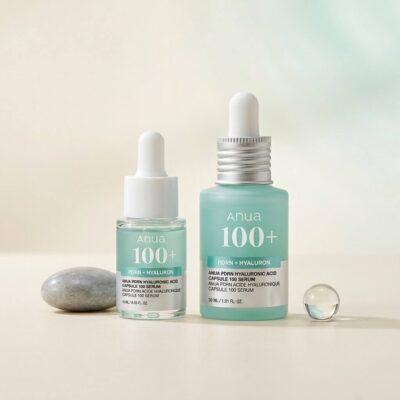 Сироватка для сяяння шкіри з полінуклеотидами ANUA PDRN Hyaluronic Acid Capsule 100 Serum