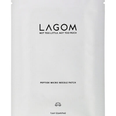 Розгладжувальні патчі під очі з мікроголками Lagom - Peptide Micro Needle Patch - 1 pair