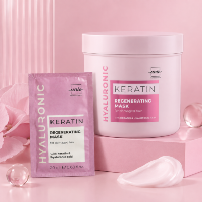 Маска для пошкодженого волосся Unic Hyaluronic Keratin Regenerating Mask