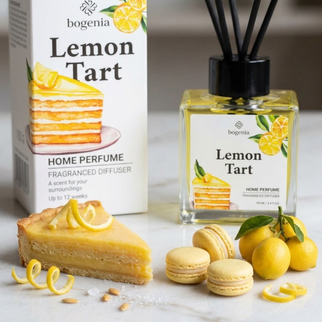 Дифузор для дому Bogenia Lemon Tart BG360 №009