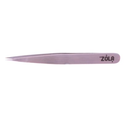 Пінцет професійний для брів ZOLA SILVER (точковий)