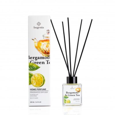 Дифузор для дому Bogenia Bergamote&Green Tea BG360 №005