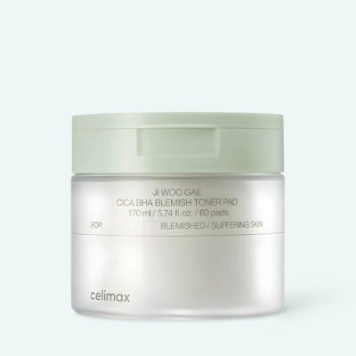 Celimax - Ji.Woo.Gae BHA Blemish Toner Pad - Пілінг-диски для обличчя - 60шт