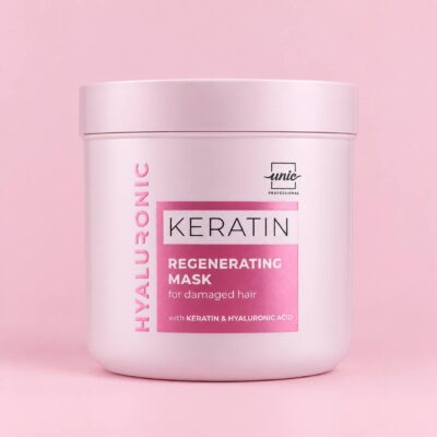 Маска для пошкодженого волосся Unic Hyaluronic Keratin Regenerating Mask 500 мл