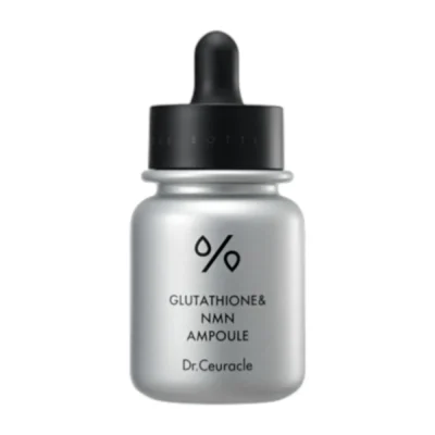 Освітлювальна антивікова сироватка з глутатіоном та NMN Dr.Ceuracle Glutathione & NMN Ampoule 30 ml