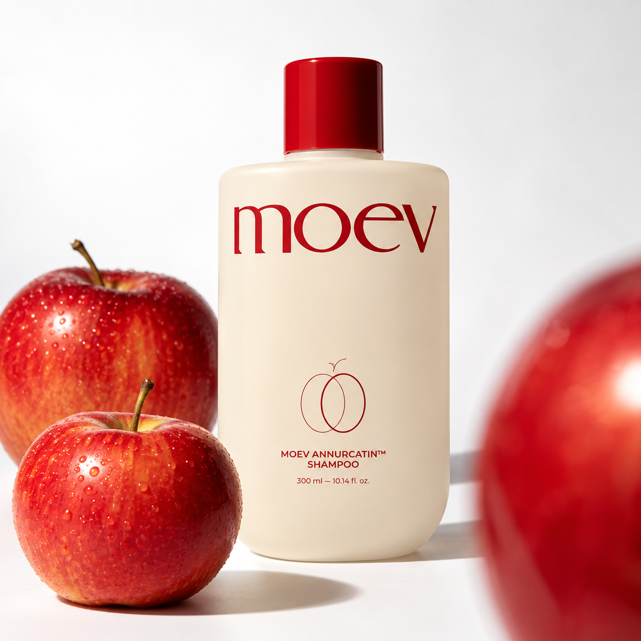 Зміцнювальний шампунь для надання об'єму тонкому волоссю Moev Annurcatin Shampoo 300 ml
