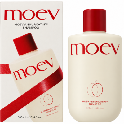 Зміцнювальний шампунь для надання об'єму тонкому волоссю Moev Annurcatin Shampoo 300 ml