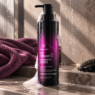 Шампунь для волосся Shampoo 12 in 1 Bogenia 400ml