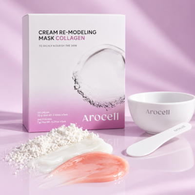 Альгінатна маска з колагеном для пружності Arocell Cream Remodeling Mask Collagen