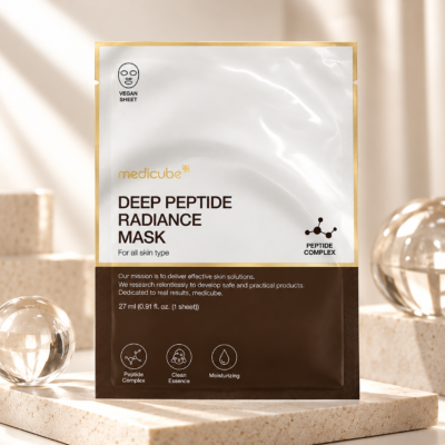 Регенеруюча кремова маска з пептидами Medicube Deep Peptide Radiance Mask, 27 мл