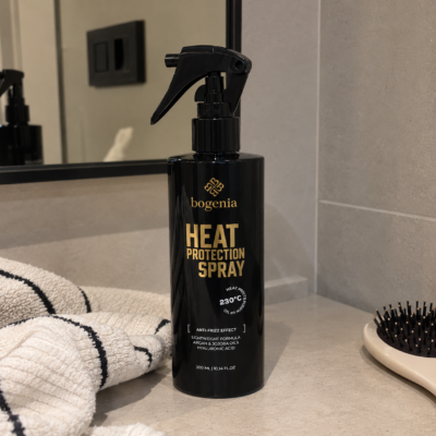 Термозахисний спрей для волосся Heat protection spray Bogenia 300 ml