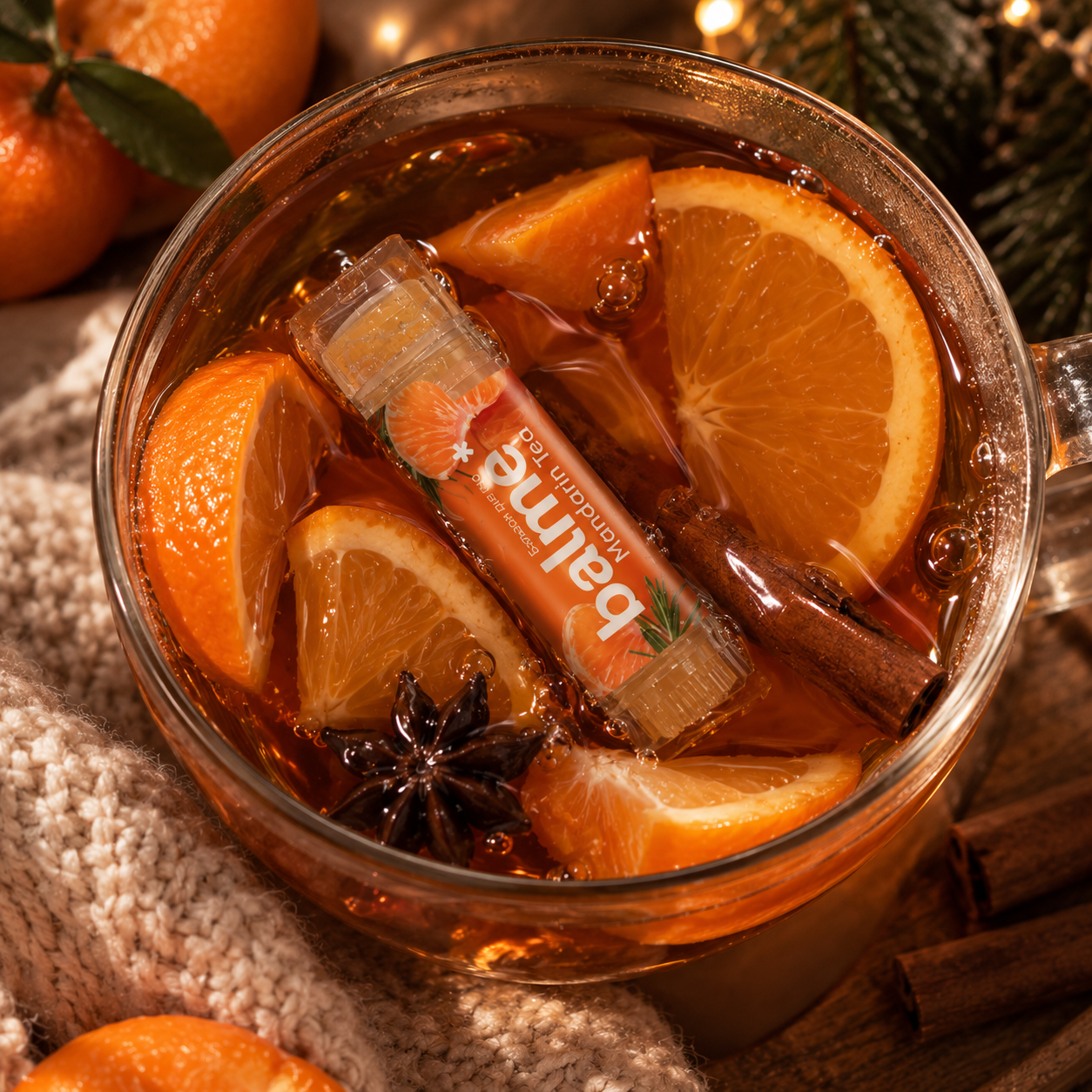 Бальзам для губ Balme Mandarin Tea Lip Balm 5г