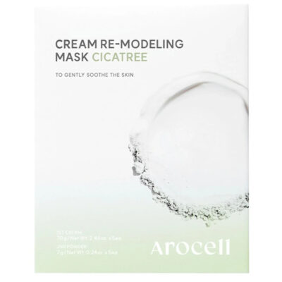 Заспокійлива альгінатна маска з центелою та чайним деревом Arocell Cream Remodeling Mask Cicatree