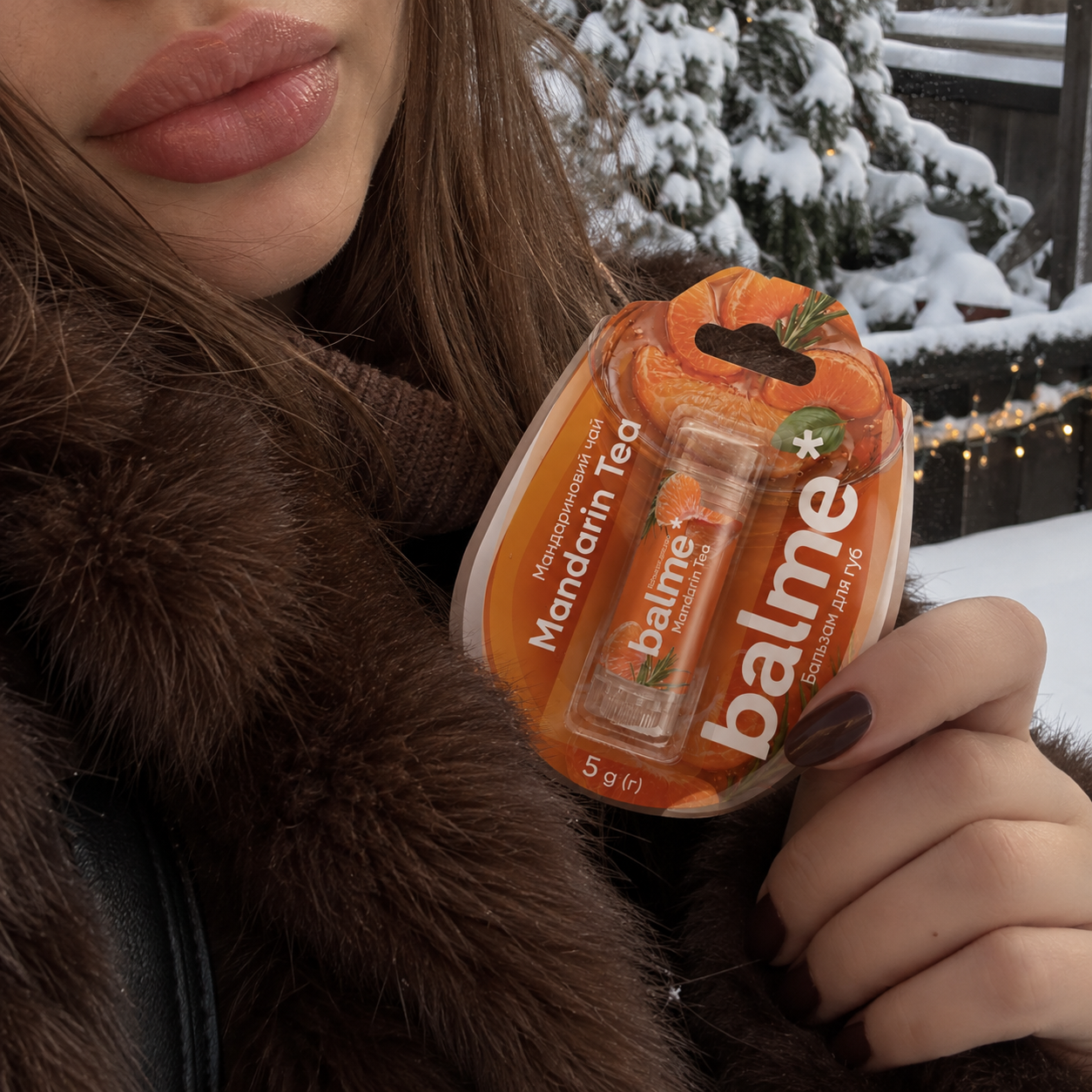 Бальзам для губ Balme Mandarin Tea Lip Balm 5г