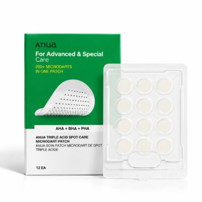 Патчі проти прищів з кислотами Anua Triple Acid Spot Care Microdart Patch 12 шт